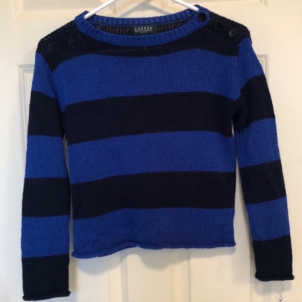 EUC Ralph Lauren striped sweater